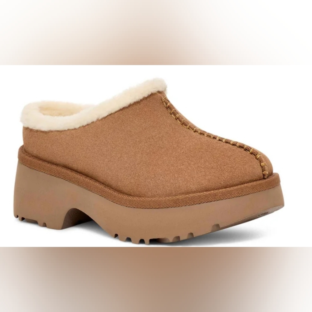 UGG New Heights UGGplush Lined Cozy Clog Size 9 NIB MSRP $140